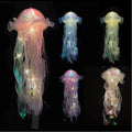 5-1PCS RGB Jellyfish Lamp Colorful Night Light Jellyfish Atmosphere Light Lamp Hanging Ceiling Lantern Creative Jellyfish Lamp