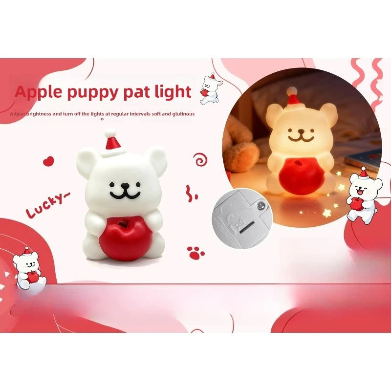 Cute Dodo Duck Lamp Squishy Silicone Dimmable Bedside Light Rechargeable Touch Nightlight for Boys Girls Room Decor