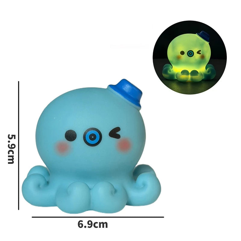 Cute Rabbit Lamp Decorations Desk Accessories Bunny Lamp Panda Light Ornament Cartoon Reading Light Easter Gifts