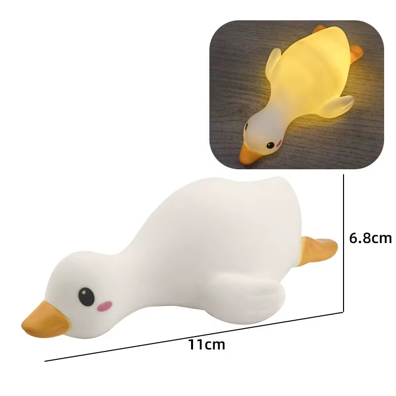 Cute Rabbit Lamp Decorations Desk Accessories Bunny Lamp Panda Light Ornament Cartoon Reading Light Easter Gifts