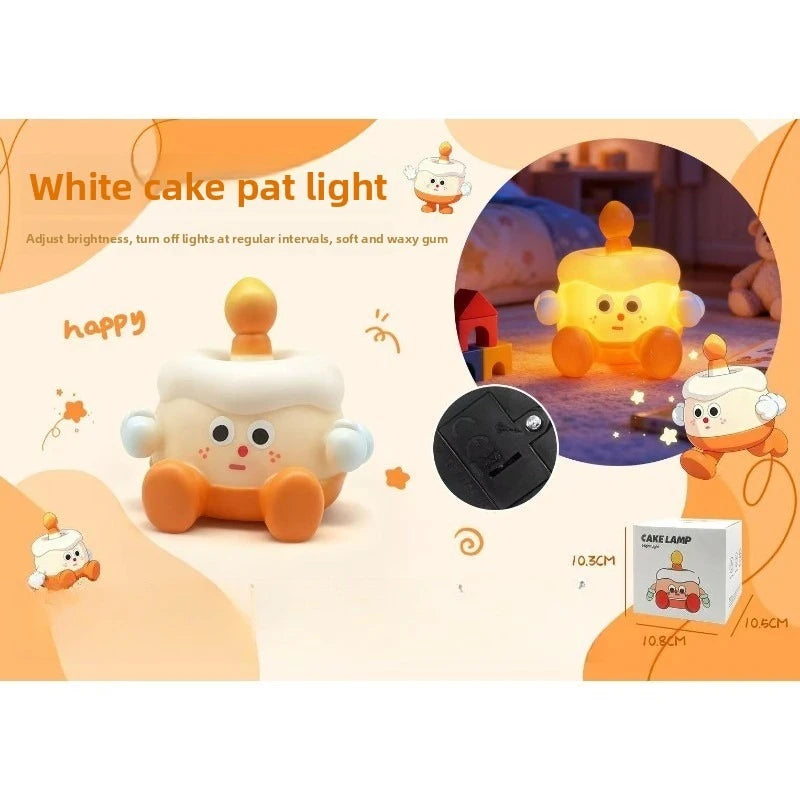 Cute Dodo Duck Lamp Squishy Silicone Dimmable Bedside Light Rechargeable Touch Nightlight for Boys Girls Room Decor